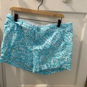 Lilly Pulitzer Seashell Callahan Shorts Size 12